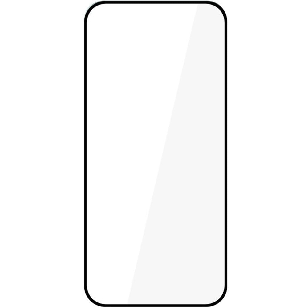 Gehärtetes Glas für Motorola Moto G77 5G / Moto G67 5G, Tech-Protect Glass Fit Plus, 2 Stück, Schwarzer Rahmen
