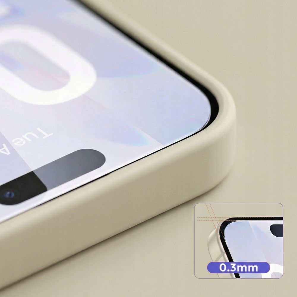 Gehärtetes Glas für Xiaomi Redmi 17 4G / 5G, Tech-Protect Glass Fit Plus, 2 Stück, Schwarzer Rahmen