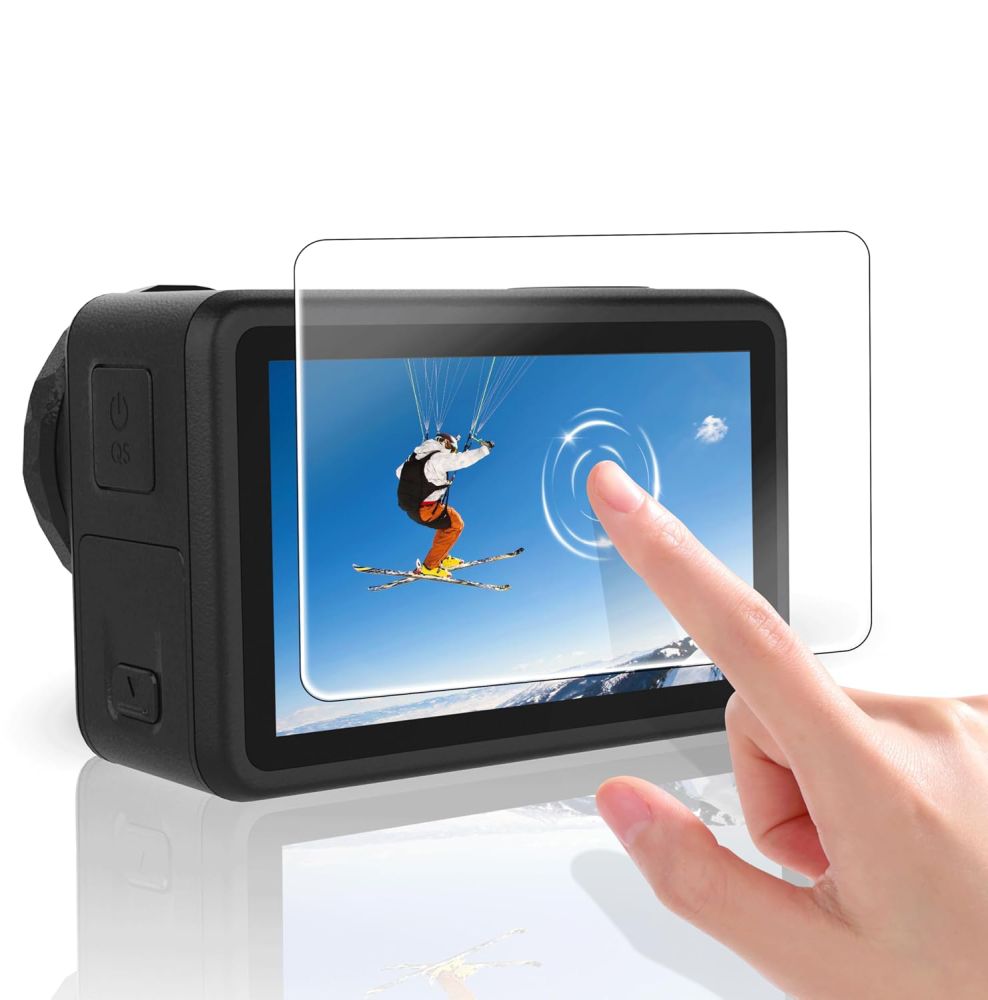 Gehärtetes Glas für DJI Osmo Action 5 Pro, Tech-Protect Glass Fit Plus, 2 Sets