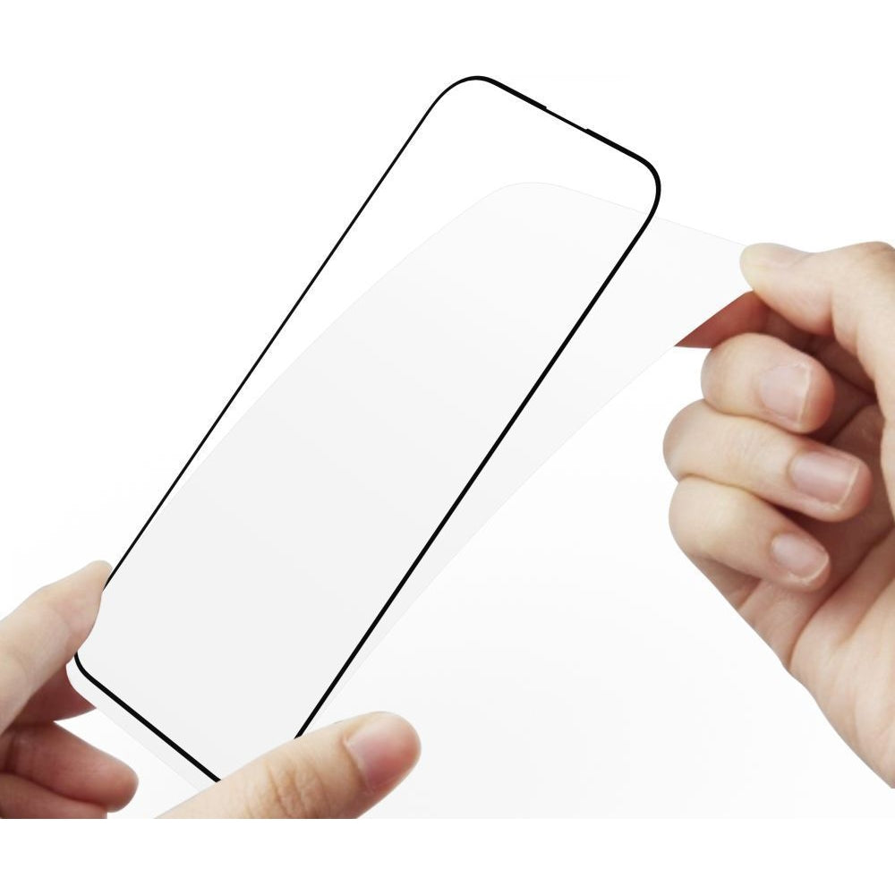 Gehärtetes Glas für Xiaomi 17T Pro, Tech-Protect Glass Fit Plus, 2 Stück, Schwarzer Rahmen