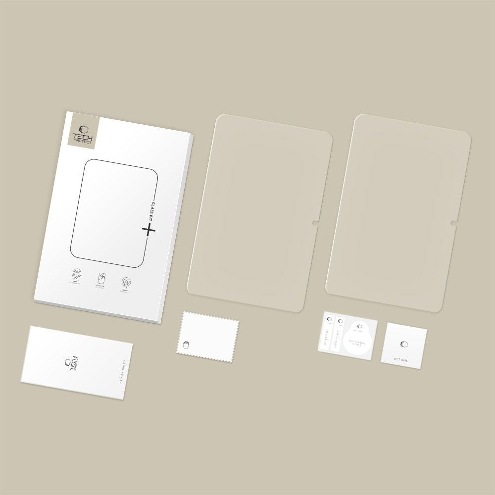 Gehärtetes Glas für Xiaomi Redmi Pad 2 9,7", Tech-Protect Glass Fit Plus, 2 Stück