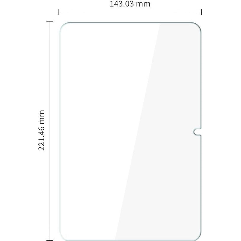Gehärtetes Glas für Xiaomi Redmi Pad 2 9,7", Tech-Protect Glass Fit Plus, 2 Stück