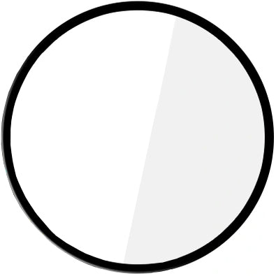 Hybridglas für Garmin Forerunner 165, 2 Stück, Tech-Protect Glass Flex Plus, Transparent mit Schwarzem Rand