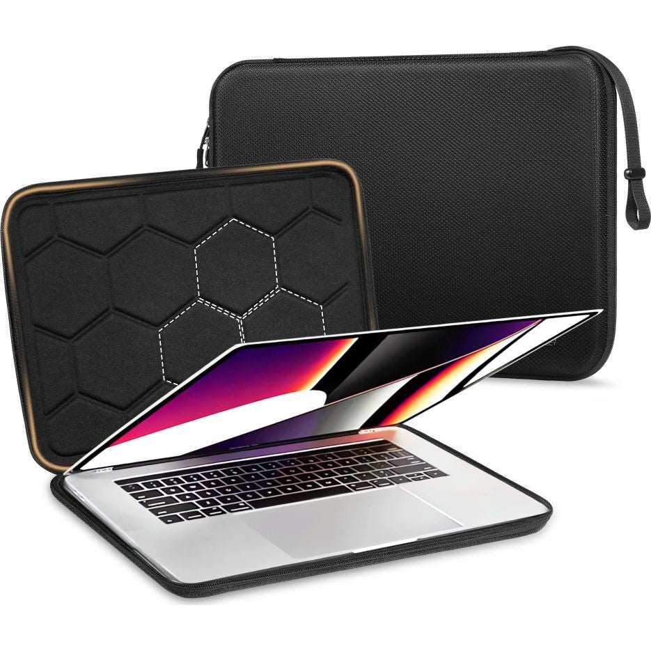 Schutzhülle für 15-16“ Laptop, Tech-Protect Hardpouch, Schwarz