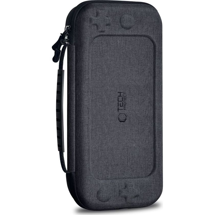 Hülle für Nintendo Switch 2, Tech-Protect Hardpouch, Dunkelgrau