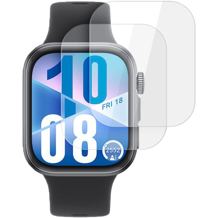 Hydrogel Schutzfolie für Huawei Watch Fit 4 / 3, Tech-Protect Hydroflex Flex Plus, 2 Stück, Transparent
