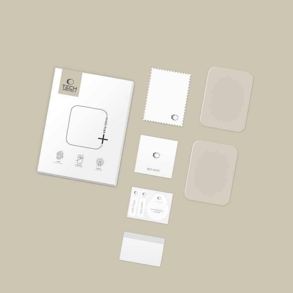 Hydrogel Schutzfolie für Xiaomi Smart Band 10 Pro, Tech-Protect Hydroflex Flex Plus, 2 Stück, Transparent