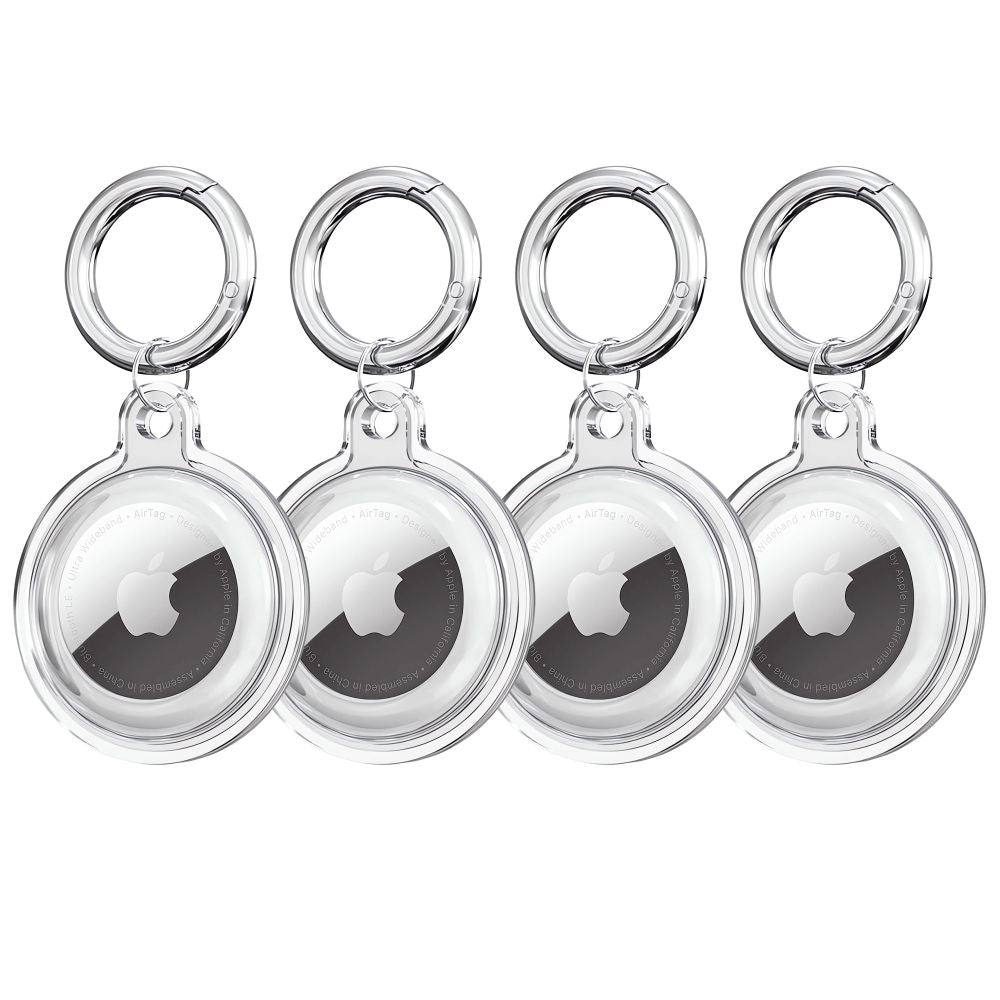 Schutzhülle für Apple AirTag Tech-Protect Icon 4-pack, Transparent
