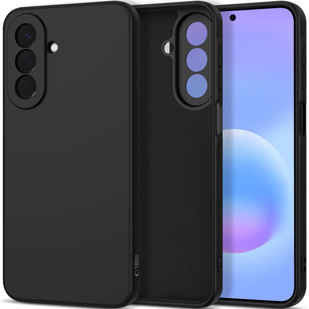 Silikon Handyhülle für Galaxy A27 5G, Tech-Protect Icon, Schwarz