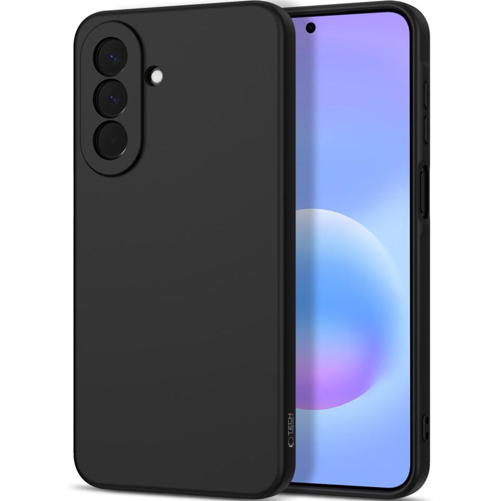 Silikon Handyhülle für Galaxy A27 5G, Tech-Protect Icon, Schwarz