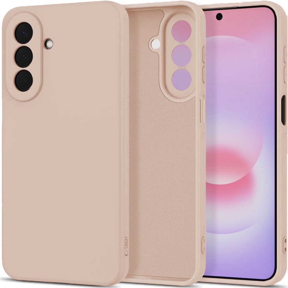 Silikon Handyhülle für Galaxy A27 5G, Tech-Protect Icon, Rosa
