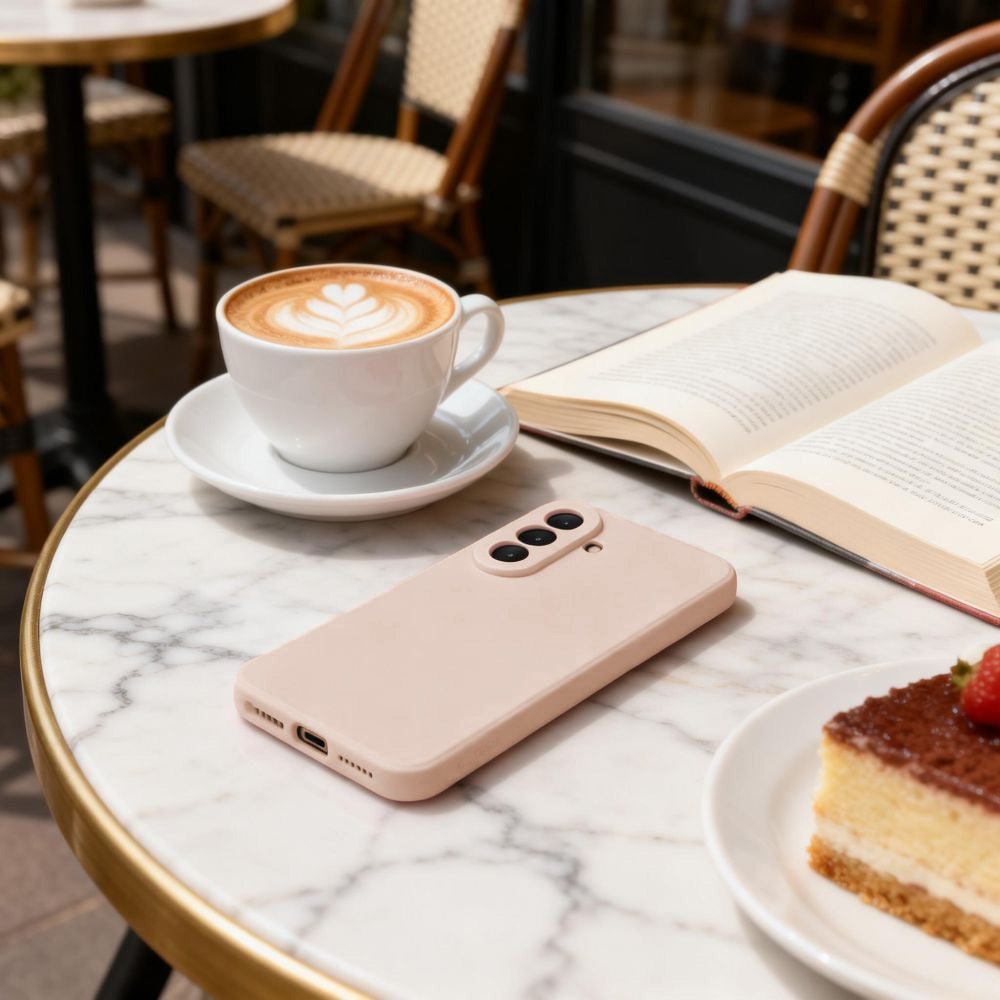 Silikon Handyhülle für Galaxy A27 5G, Tech-Protect Icon, Rosa