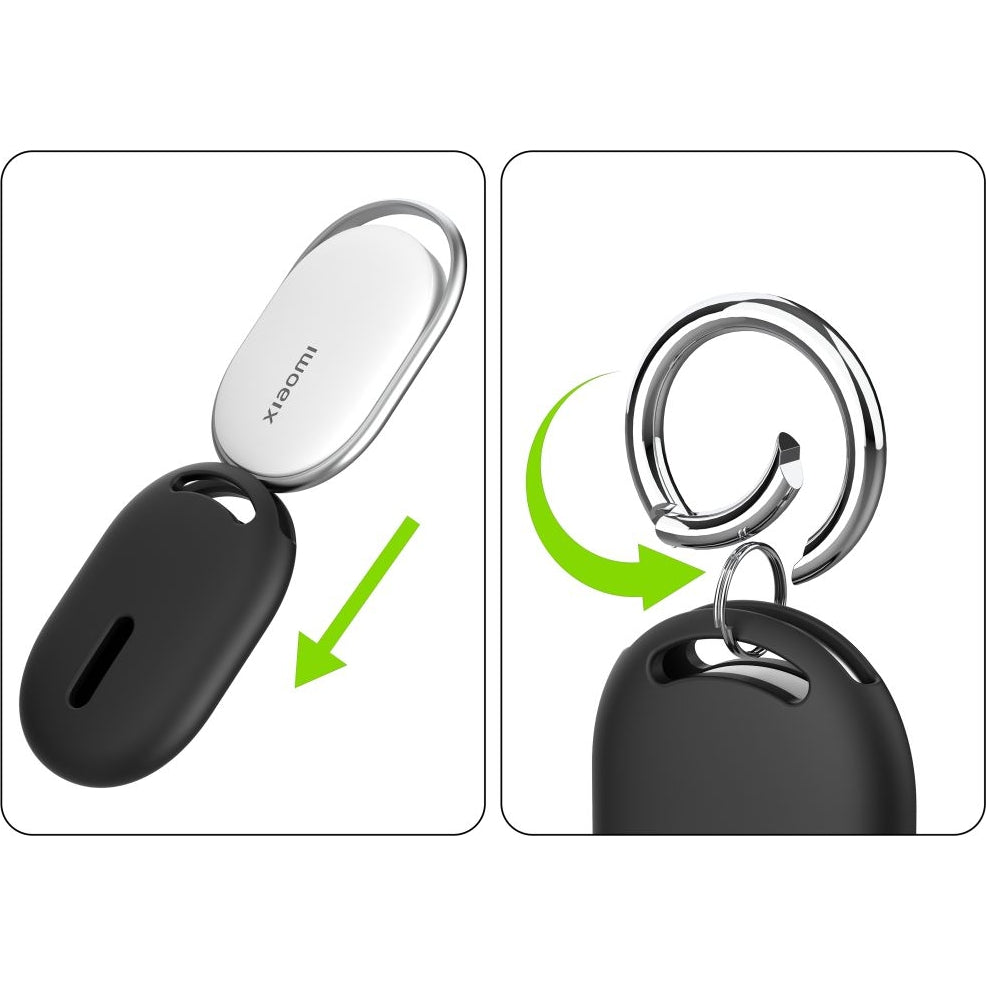 Schutzhülle für Xiaomi Tag Tech-Protect Icon, Schwarz