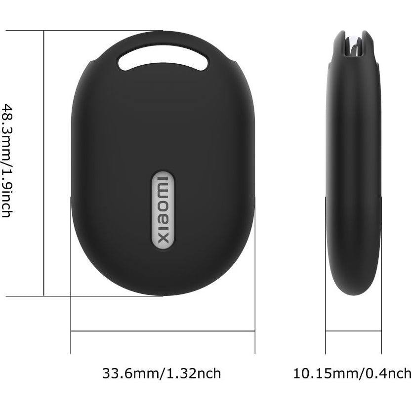 Schutzhülle für Xiaomi Tag Tech-Protect Icon, Schwarz