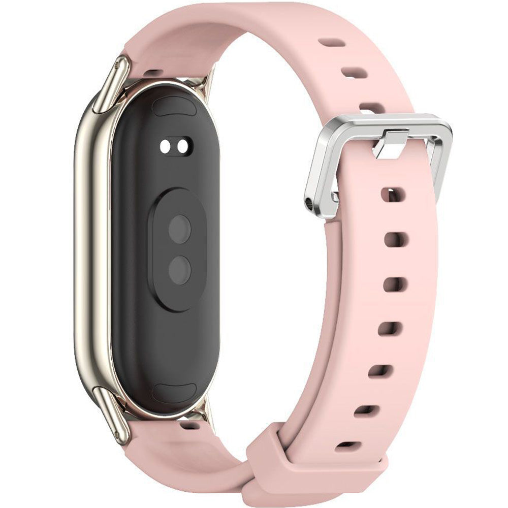 Armband für Xiaomi Smart Band 10 / 9 / 9 NFC / 8, Tech-Protect Iconband Classic, Hellrosa