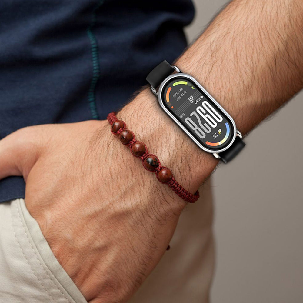 Armband für Xiaomi Smart Band 10 / 9 / 9 NFC / 8, Tech-Protect Iconband Classic, Schwarz