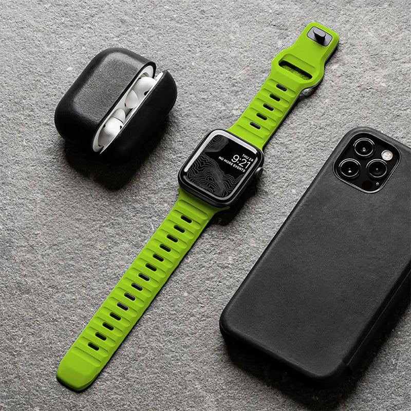 Armband Tech-Protect Iconband Line für Apple Watch 49/45/44/42 mm, Grün