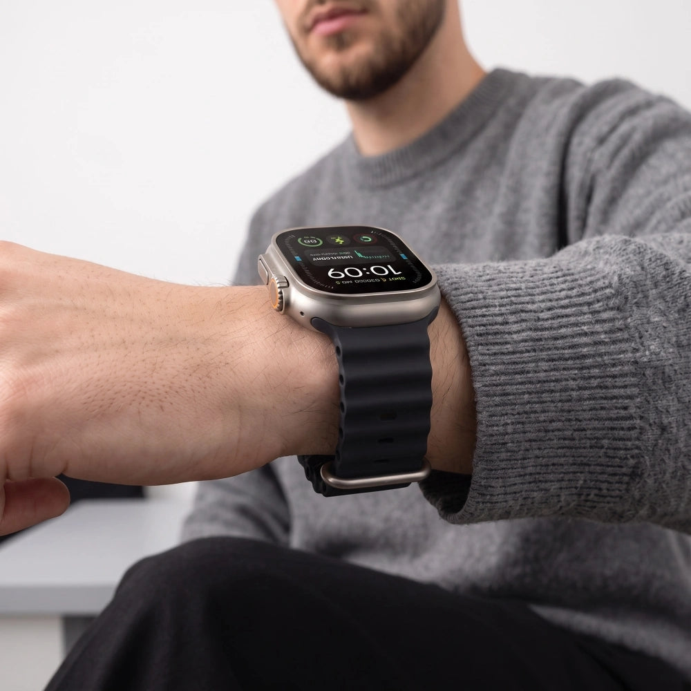 Armband für Apple Watch 49/46/45/44 mm, Tech-Protect IconBand, Grau (5/7)