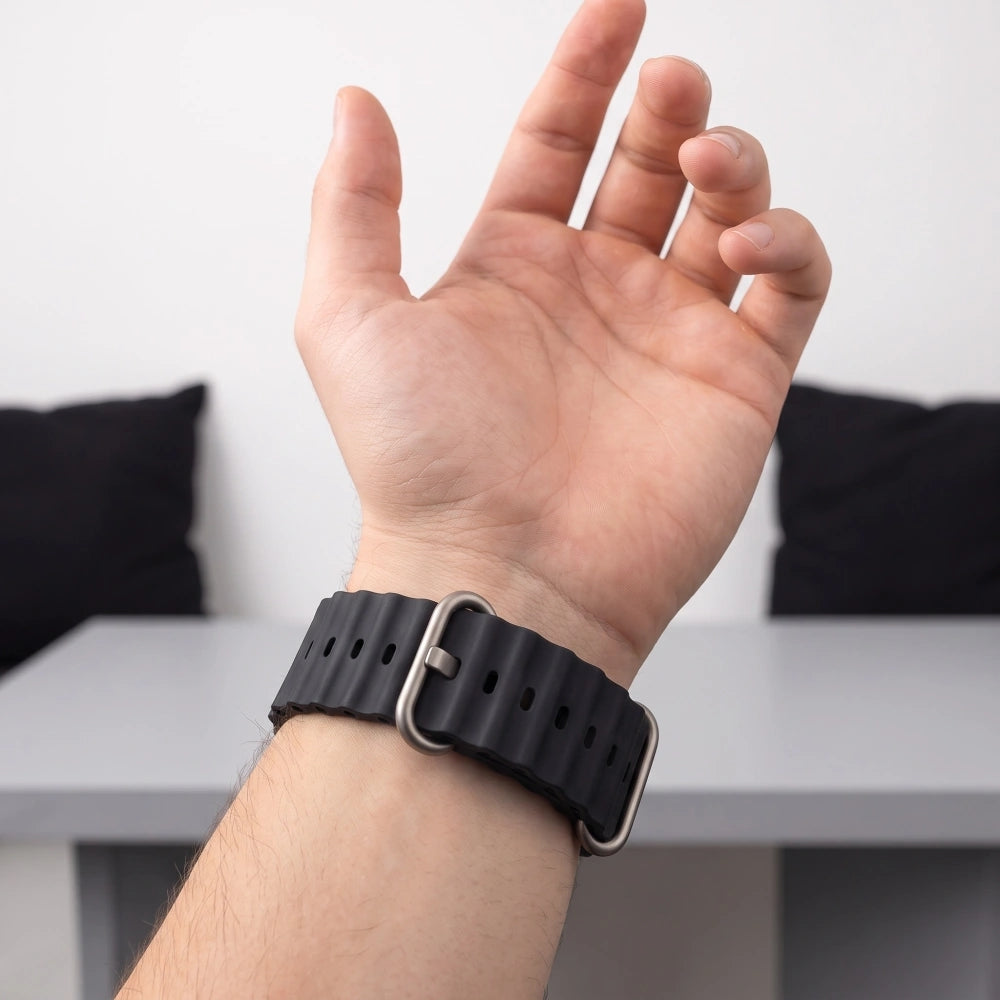 Armband für Apple Watch 49/46/45/44 mm, Tech-Protect IconBand, Grau (4/7)