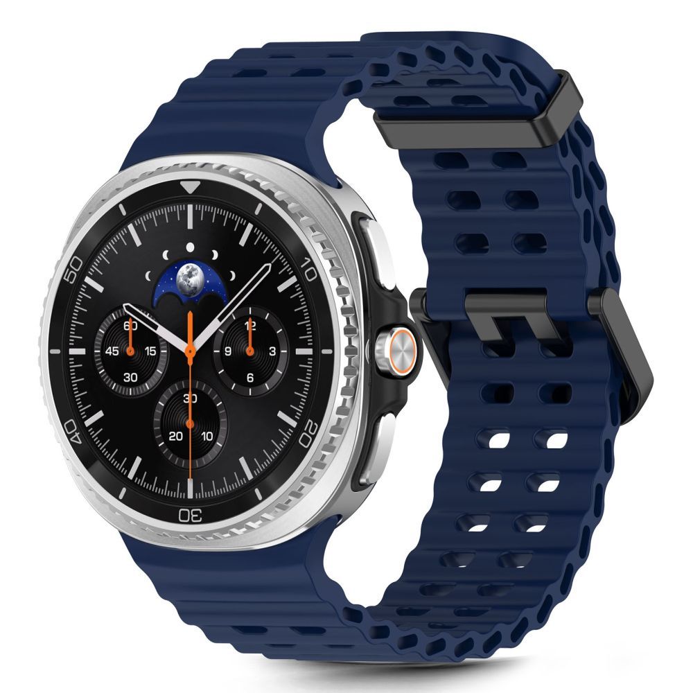 Armband für Galaxy Watch 8 40 mm / 44 mm / 8 Classic 46 mm, Tech-Protect IconBand, Dunkelblau