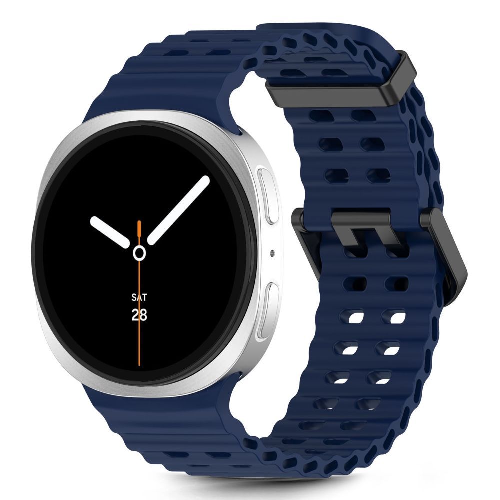 Armband für Galaxy Watch 8 40 mm / 44 mm / 8 Classic 46 mm, Tech-Protect IconBand, Dunkelblau