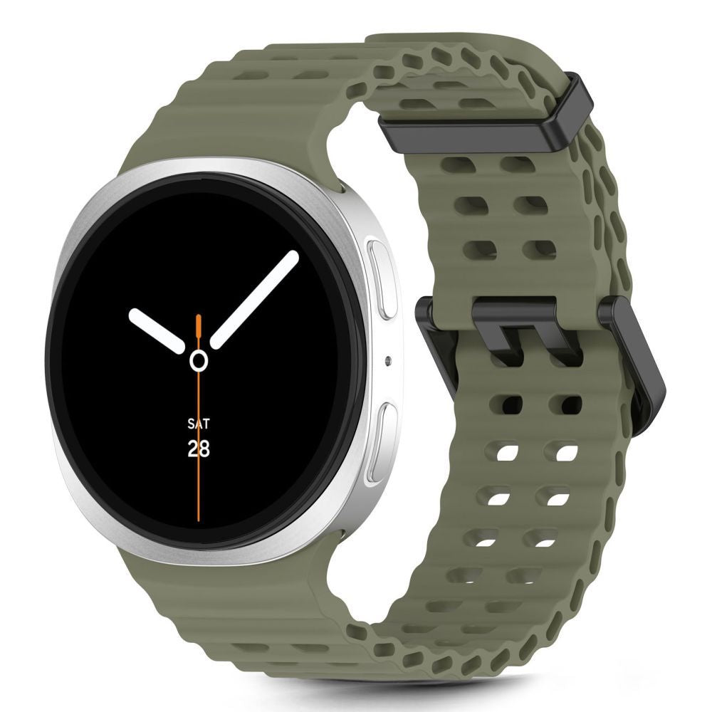 Armband für Galaxy Watch 8 40 mm / 44 mm / 8 Classic 46 mm, Tech-Protect IconBand, Grün