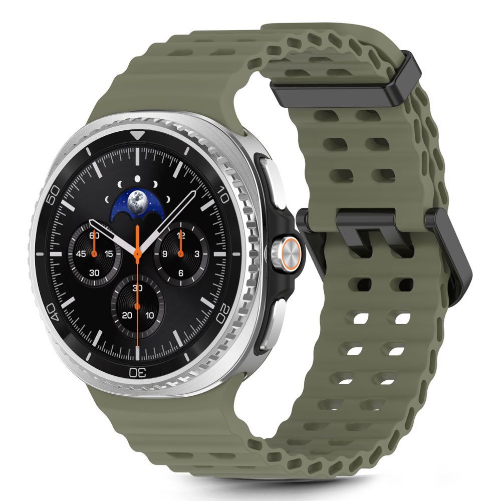 Armband für Galaxy Watch 8 40 mm / 44 mm / 8 Classic 46 mm, Tech-Protect IconBand, Grün