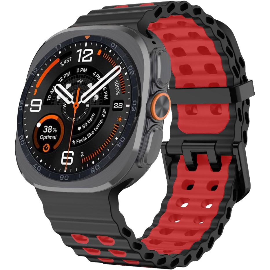 Armband für Galaxy Watch Ultra 2 / Ultra, Tech-Protect IconBand, Schwarz
