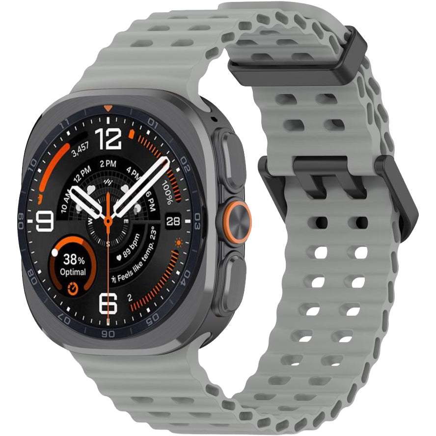 Armband für Galaxy Watch Ultra 2 / Ultra, Tech-Protect IconBand, Grau