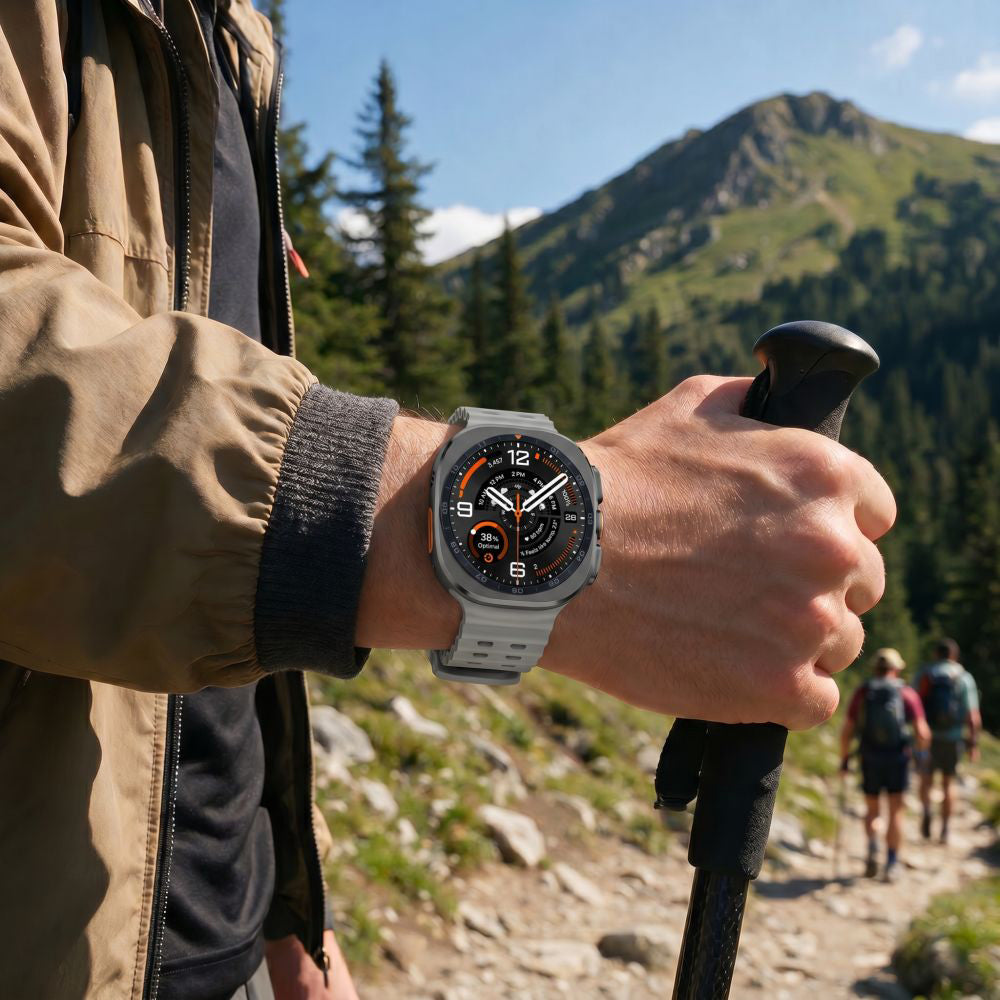 Armband für Galaxy Watch Ultra 2 / Ultra, Tech-Protect IconBand, Grau