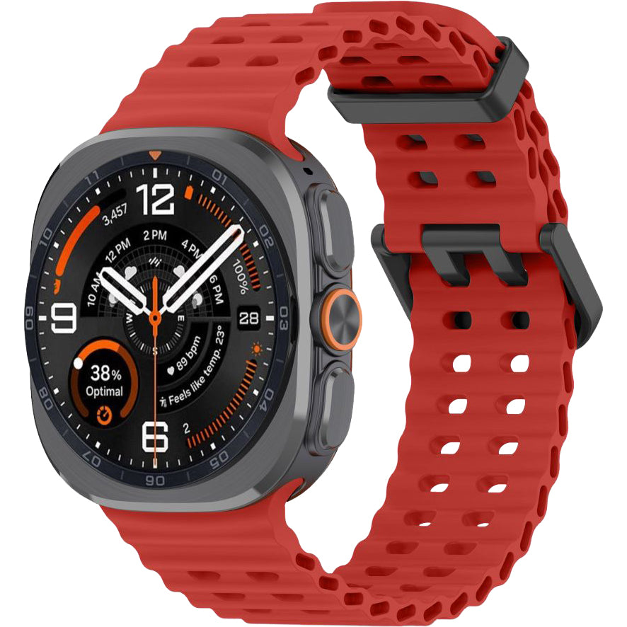 Armband für Galaxy Watch Ultra 2 / Ultra, Tech-Protect IconBand, Rot