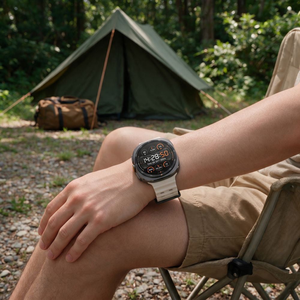 Armband für Galaxy Watch Ultra 2 / Ultra, Tech-Protect IconBand, Beige