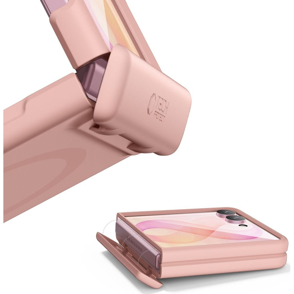 Handyhülle für Galaxy Z Flip8, Tech- Protect Kevlar Aura MagSafe, Hellrosa (3/7)