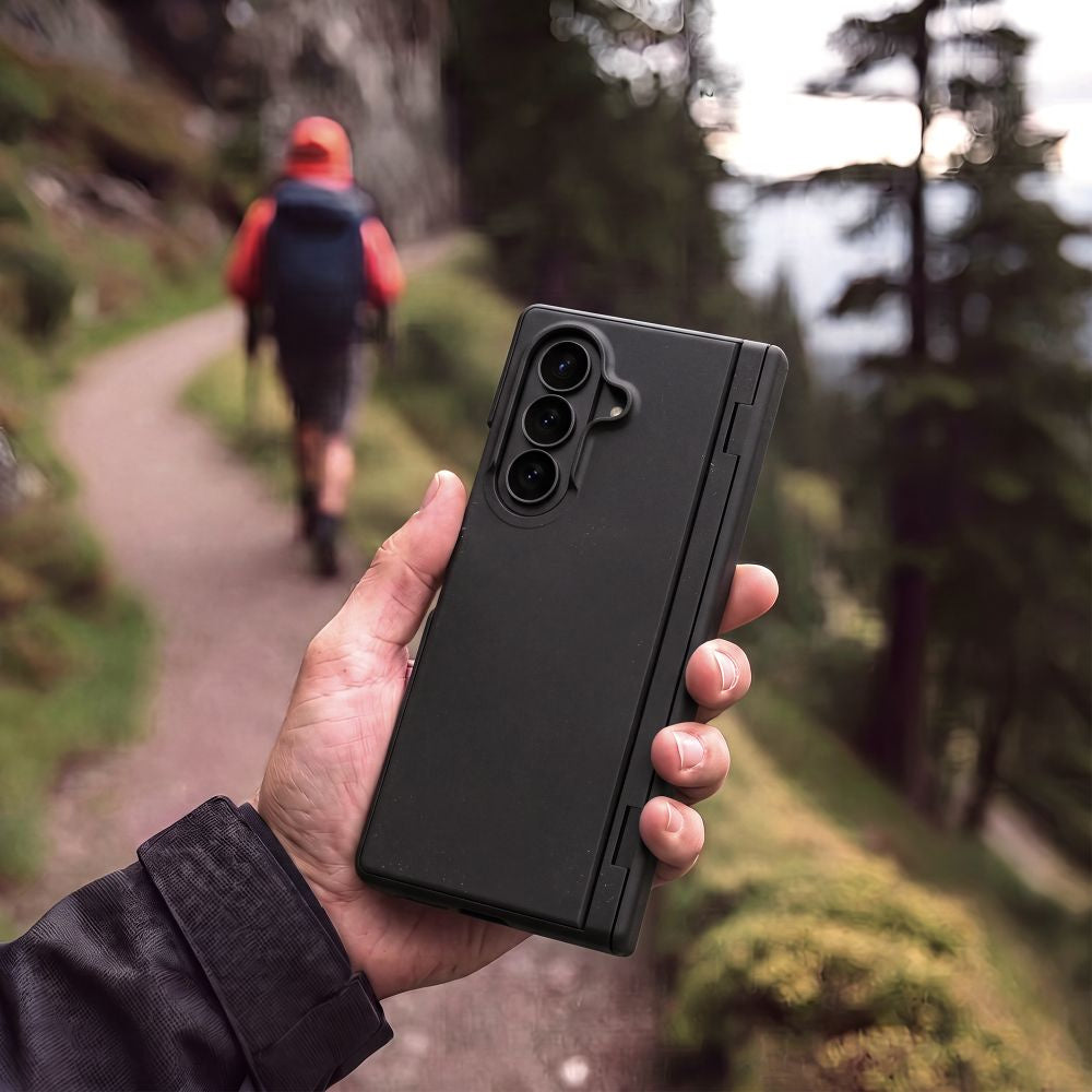 Handyhülle für Galaxy Z Fold8 Ultra, Tech- Protect Kevlar Aura MagSafe, Schwarz (5/7)