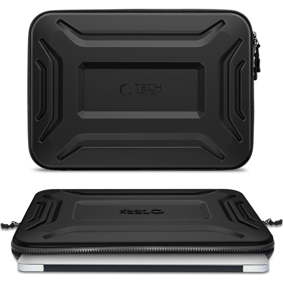 Schutzhülle für 15" / 16" Laptop, Tech-Protect Kevlar Pro, Schwarz