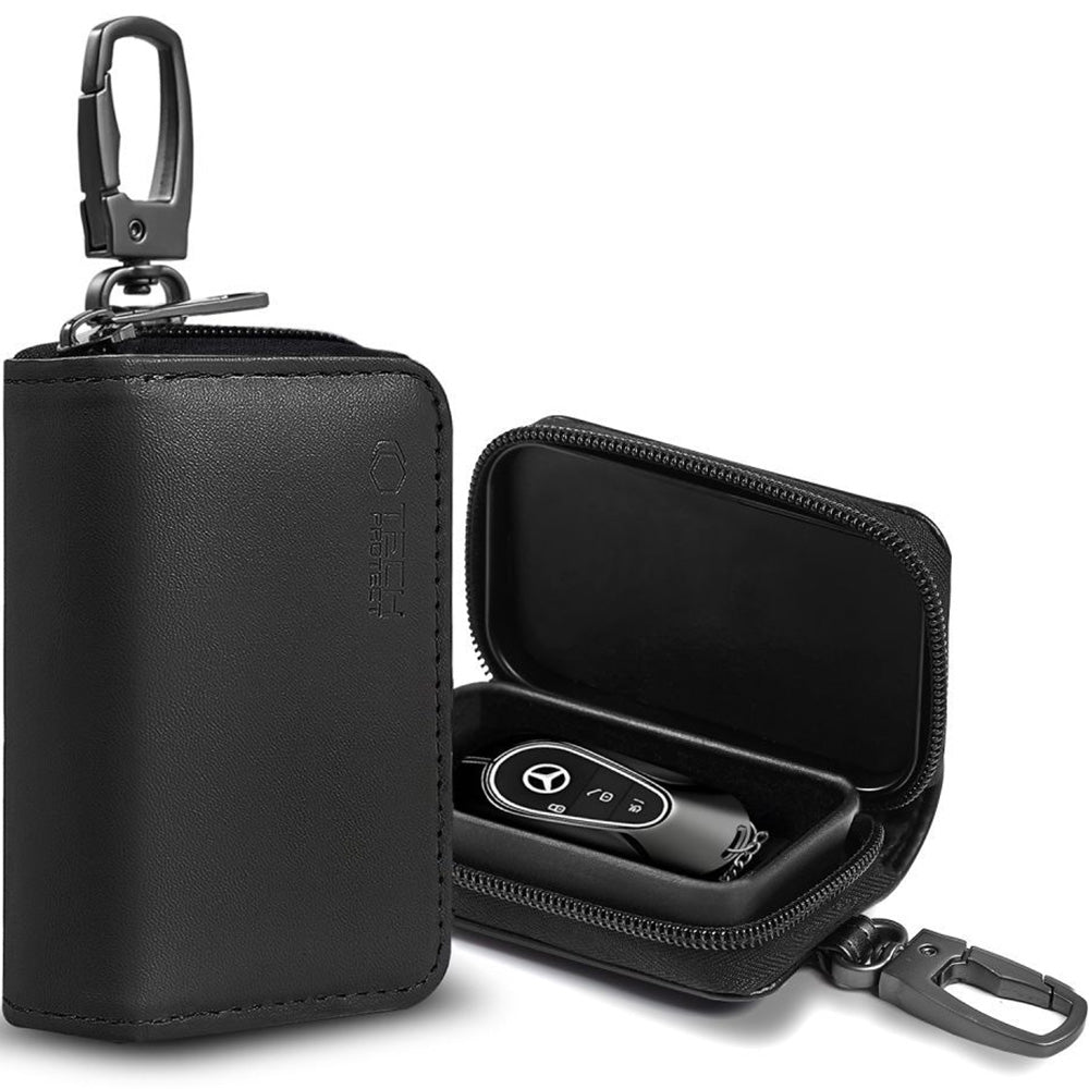 Schutzhülle Faradayscher Käfig, Tech-Protect KLR300 Pouch Keyless RFID Signal Blocker Case, Schwarz