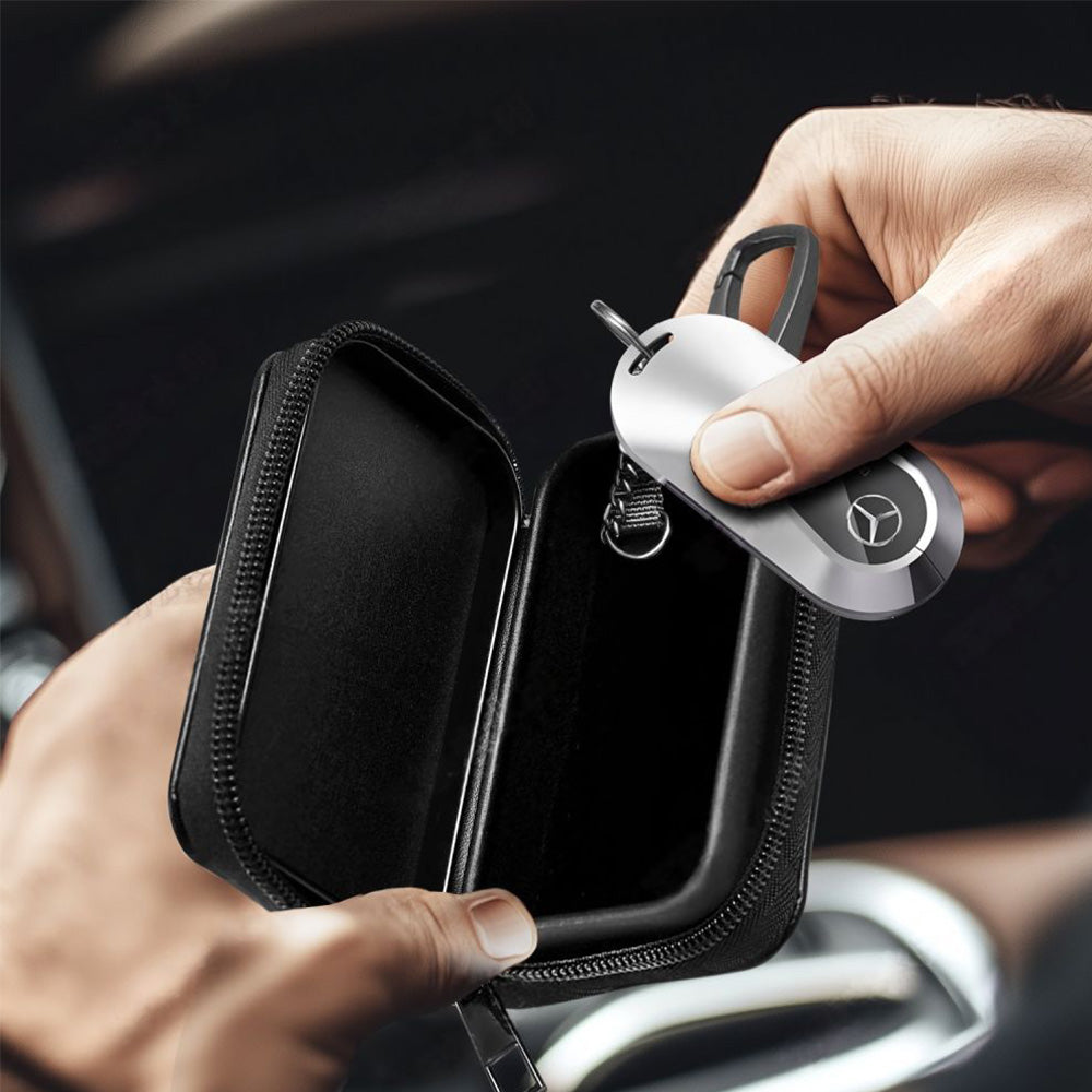 Schutzhülle Faradayscher Käfig, Tech-Protect KLR300 Pouch Keyless RFID Signal Blocker Case, Schwarz