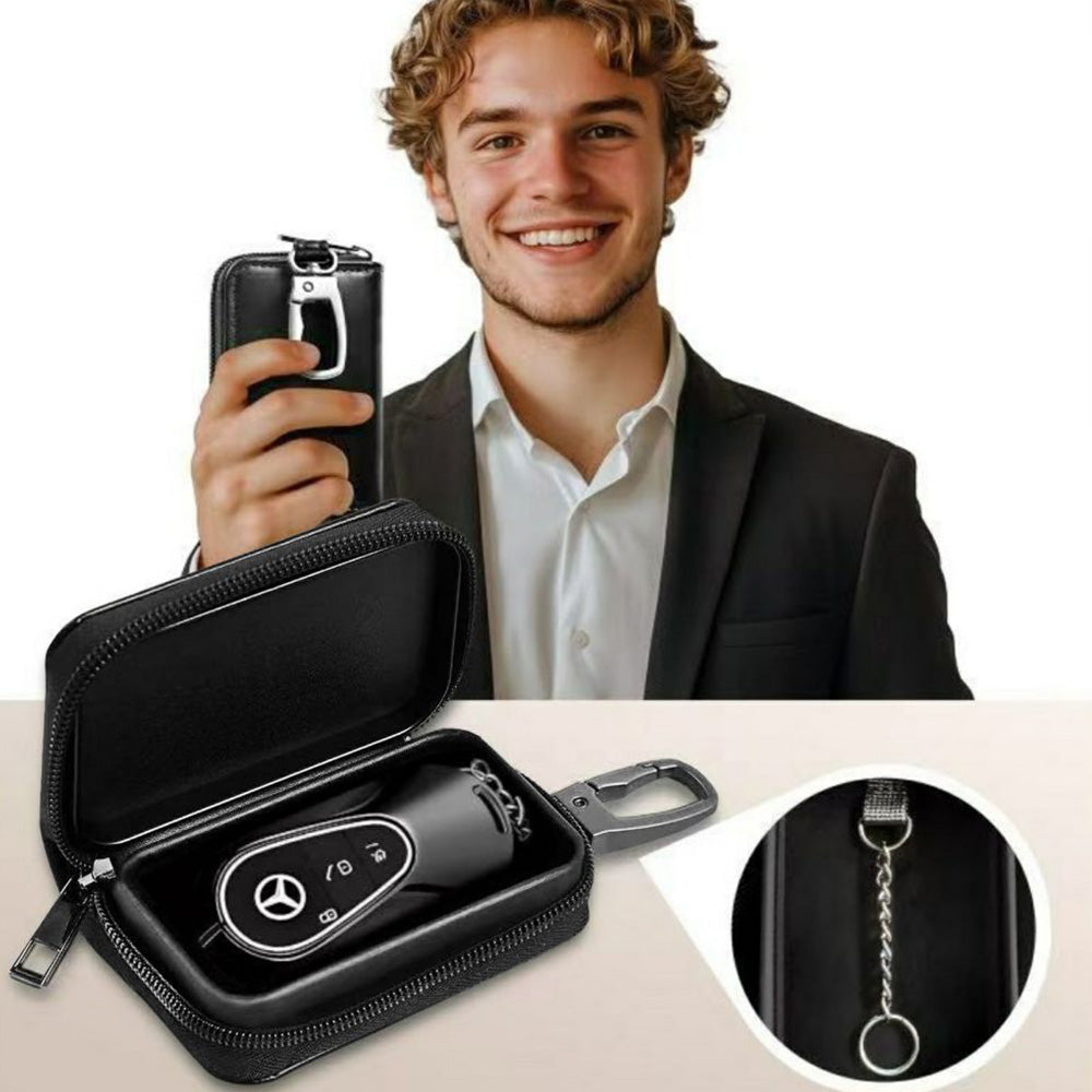 Schutzhülle Faradayscher Käfig, Tech-Protect KLR300 Pouch Keyless RFID Signal Blocker Case, Schwarz