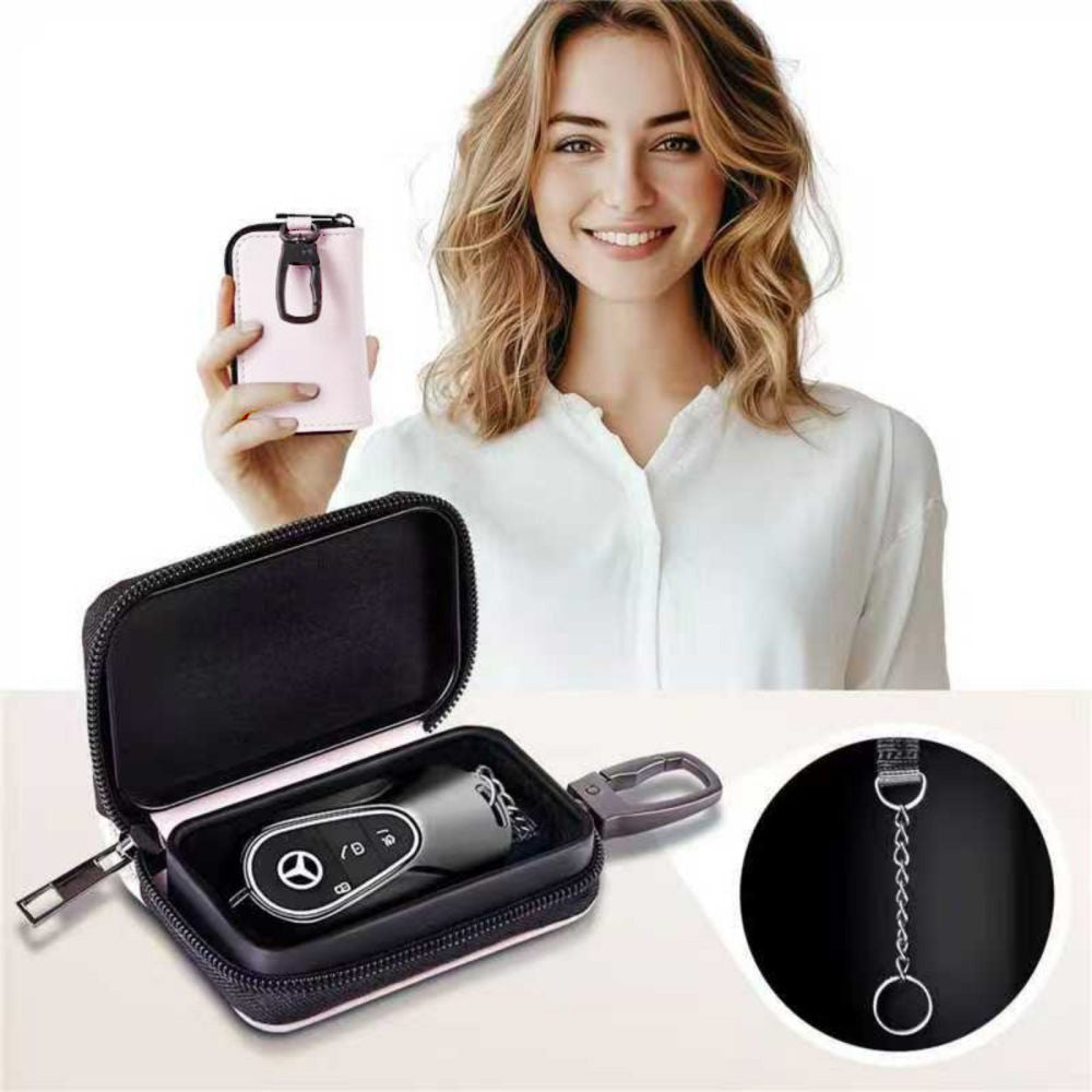 Schutzhülle Faradayscher Käfig, Tech-Protect KLR300 Pouch Keyless RFID Signal Blocker Case, Hellrosa