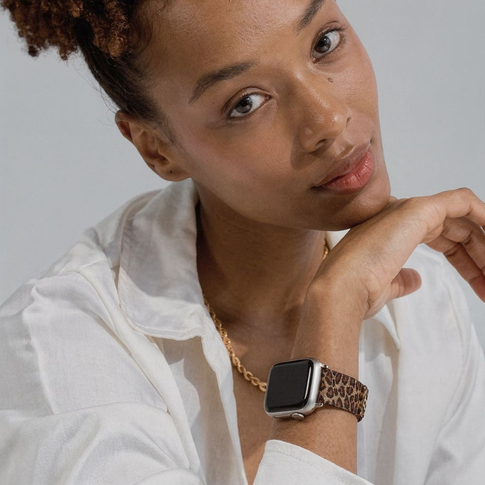 Stahlarmband für Apple Watch 38/40/41/42 mm, Tech-Protect Lamano, Gemustert