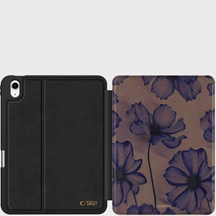 Schutzhülle für Apple iPad 11 2025 / 10.9 2022, Tech-Protect Lamano, Braun