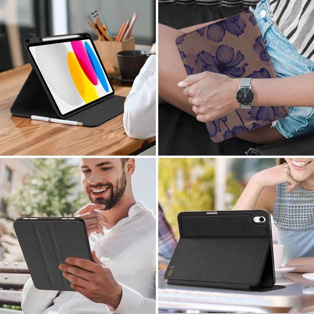 Schutzhülle für Apple iPad 11 2025 / 10.9 2022, Tech-Protect Lamano, Braun