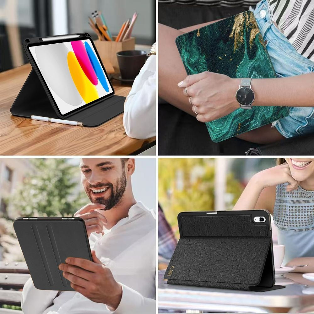 Schutzhülle für Apple iPad 11 2025 / 10.9 2022, Tech-Protect Lamano, Grün