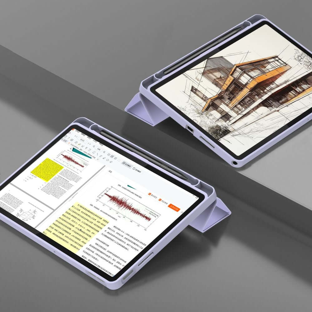 Schutzhülle für Lenovo Tab 10.1 TB-311, Tech-Protect SC Pen, Violett