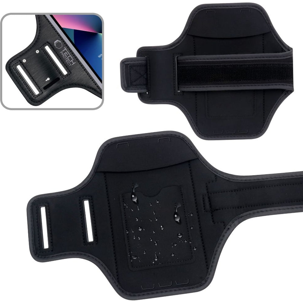 Armbinde Tech Protect M4 Universal Sport, Schwarz