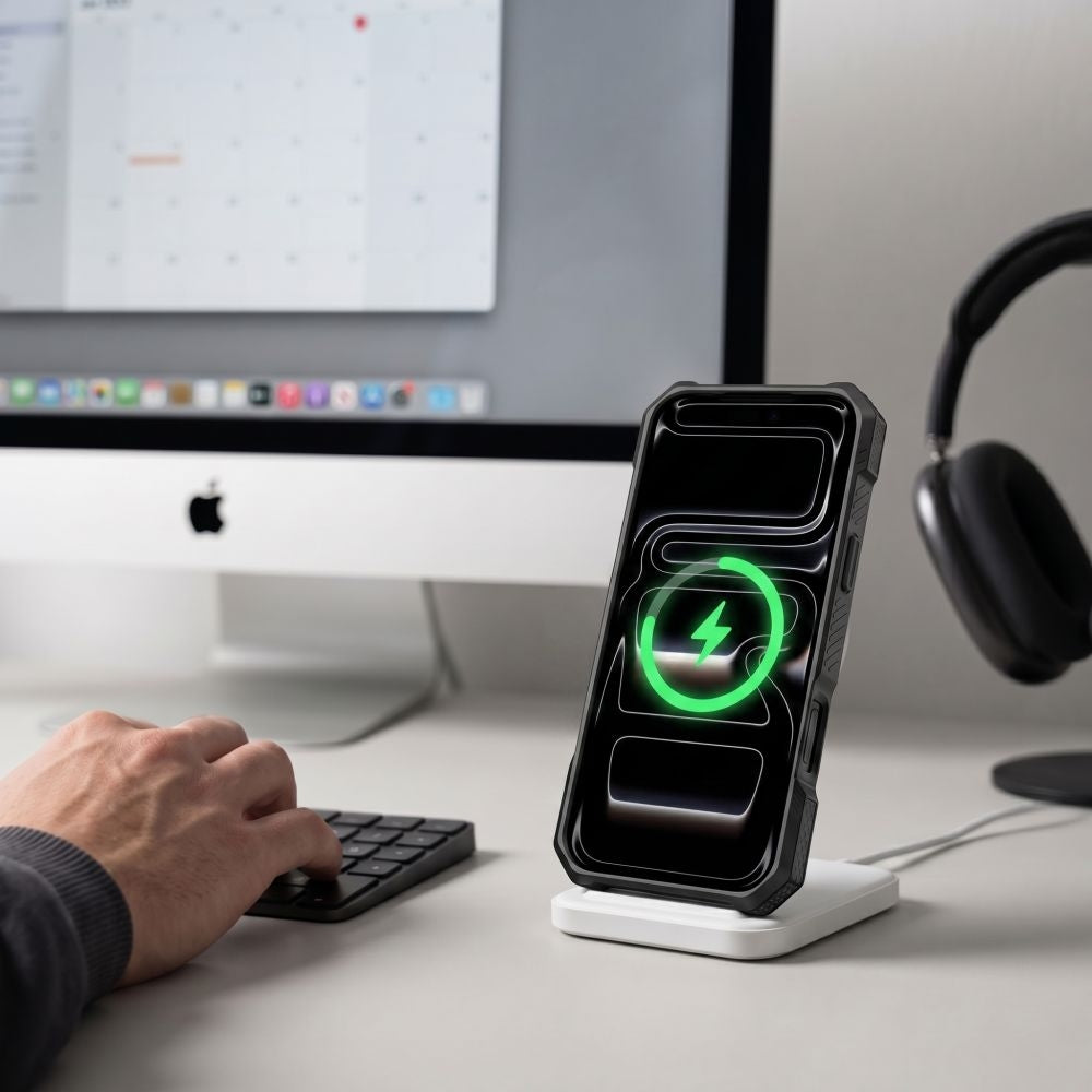 Handyhülle für iPhone 18 Pro Max / 17 Pro Max, Tech-Protect MagForce mit MagSafe, mattes Schwarz