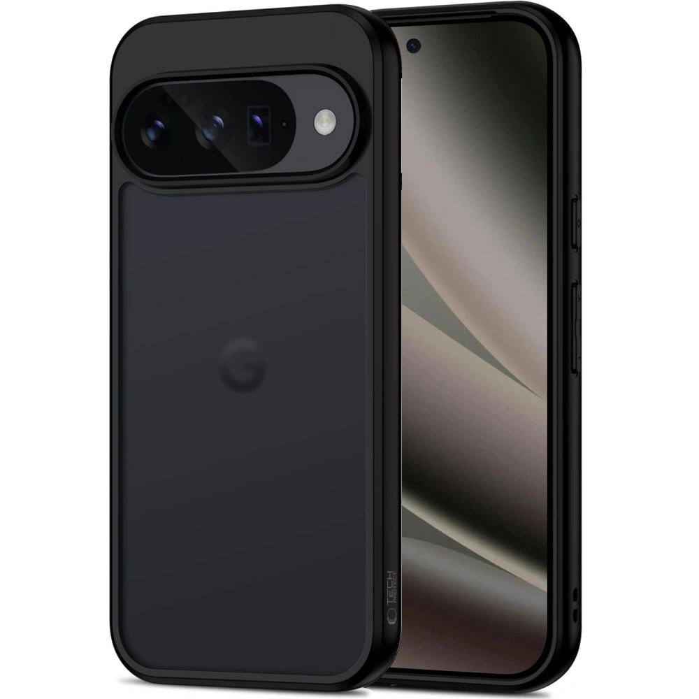 Handyhülle für Google Pixel 10 / 10 Pro, Tech-Protect MagMat, Transparent-Schwarz