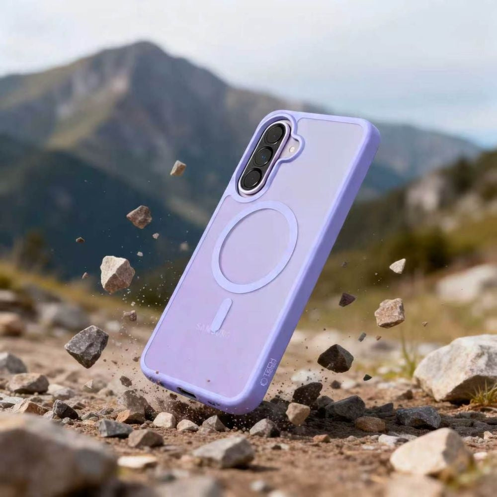 Handyhülle für Galaxy A57, Tech-Protect MagMat MagSafe, Viollett