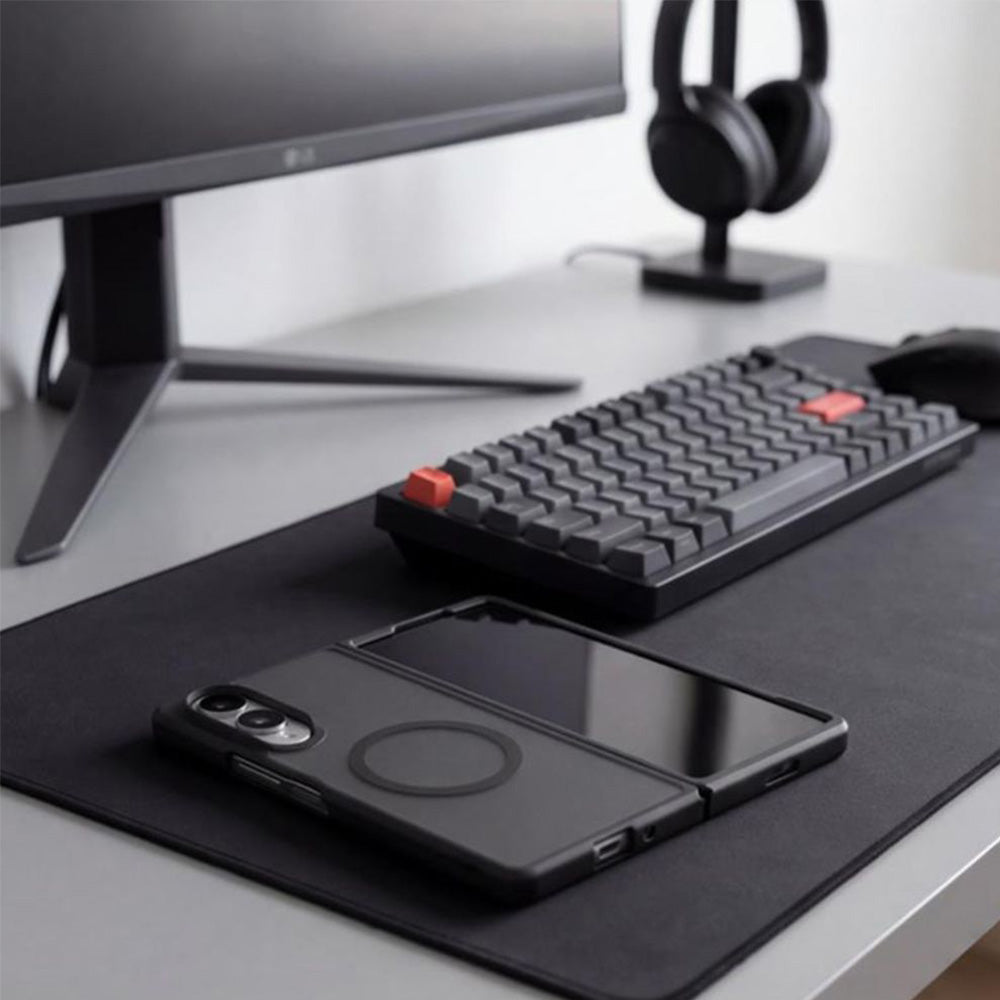 Handyhülle für Galaxy Z Fold8, Tech-Protect MagMat MagSafe, Rauchfarben-Schwarz