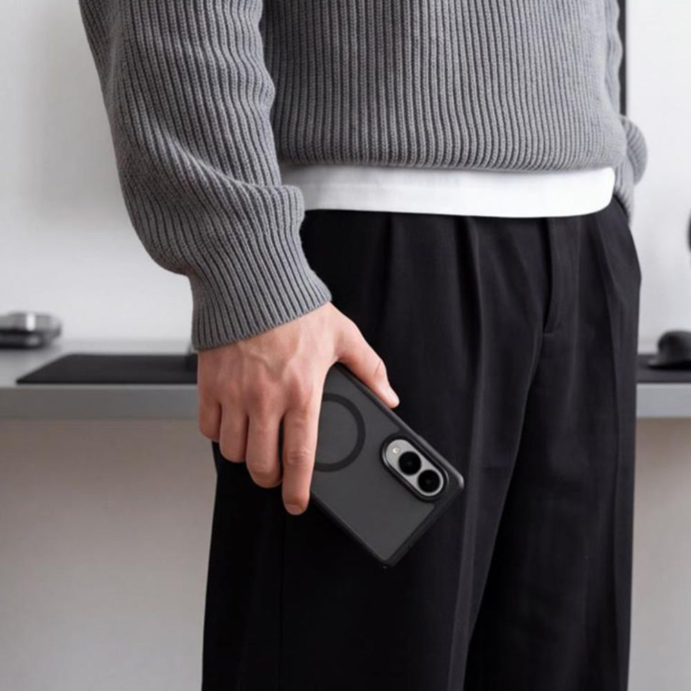 Handyhülle für Galaxy Z Fold8, Tech-Protect MagMat MagSafe, Rauchfarben-Schwarz